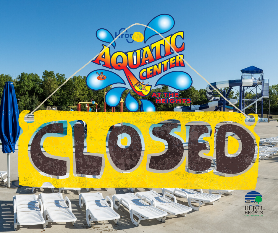 CLOSED NOTICE Aquatic Center