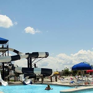 Sildes of the Aquatic Center